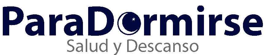 Logo de ParaDormirse con el texto “Salud y Descanso”.