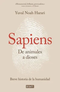 Prtada del libro "Sapiens" de Yuval Noah Harari